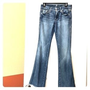 𝅺brand new 7 for all mankind A pocket faded jeans